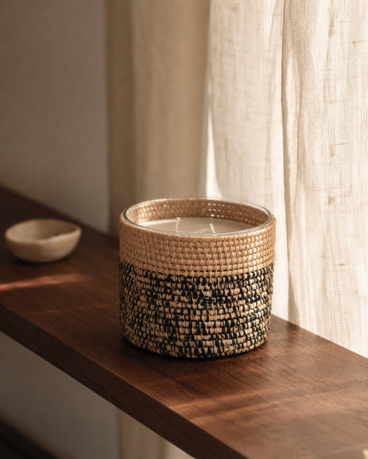 Brassnclay lifestyle scene - woven-glow