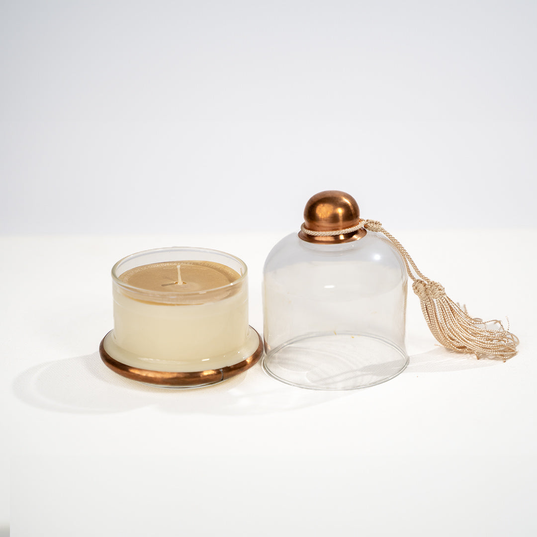 Halo Candle detail by Brassnclay