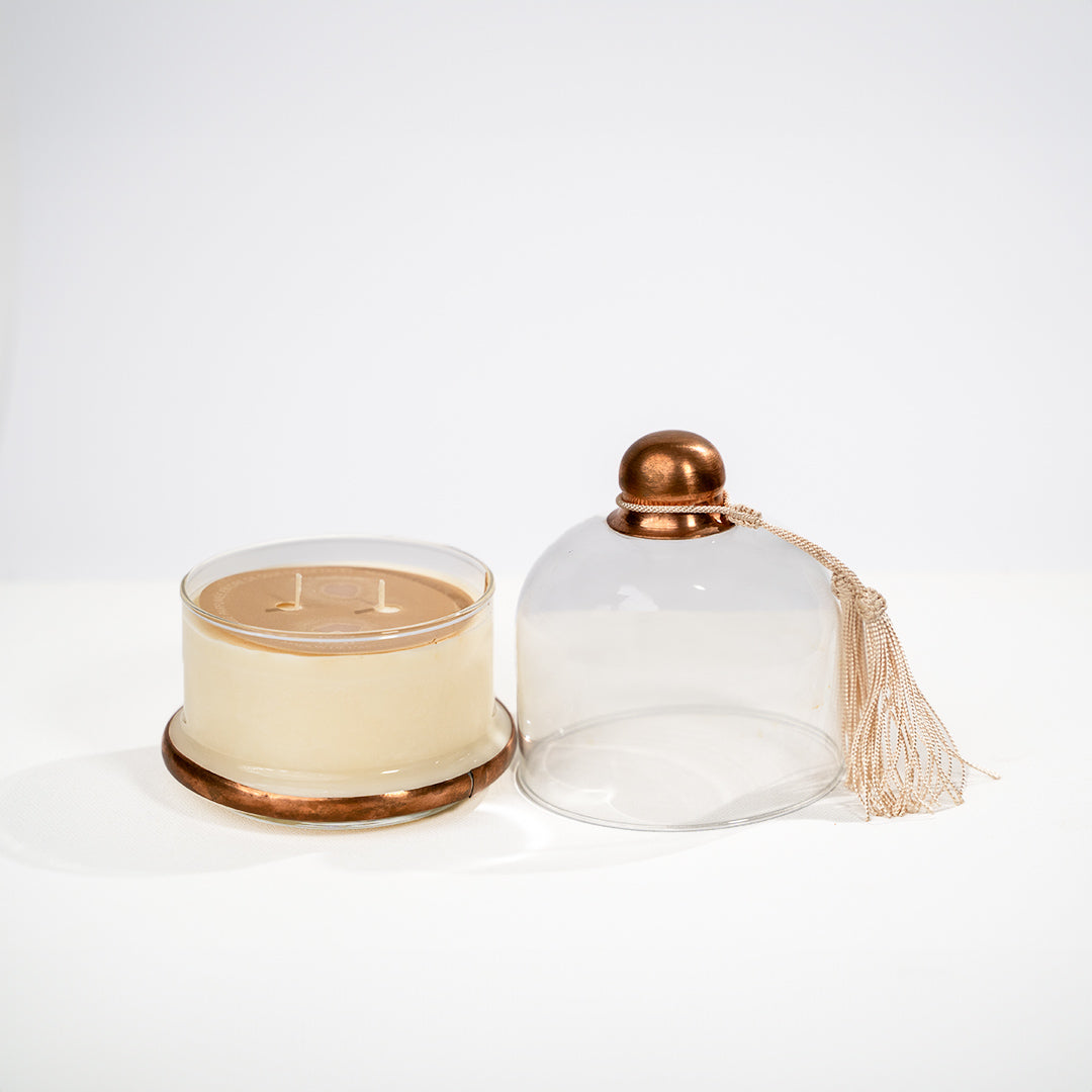 Halo Candle detail by Brassnclay