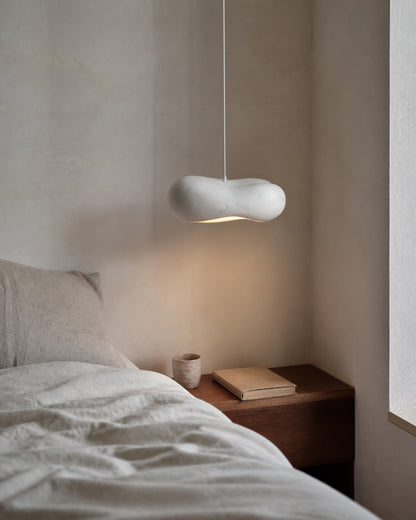 Brassnclay lifestyle scene - oval-pendant-lamp