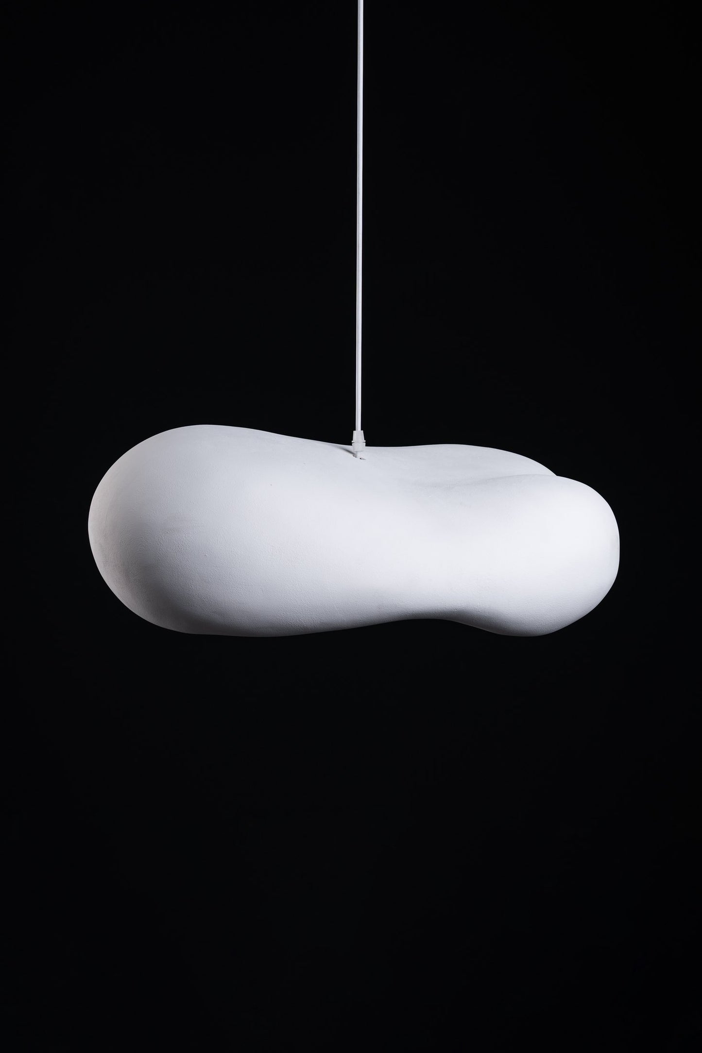 Oval Pendant Lamp by Brassnclay