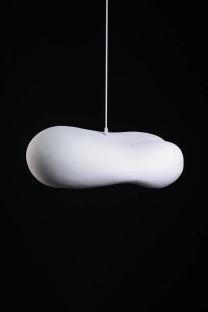 Oval Pendant Lamp by Brassnclay