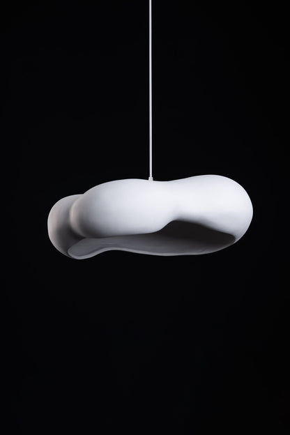 Oval Pendant Lamp detail by Brassnclay