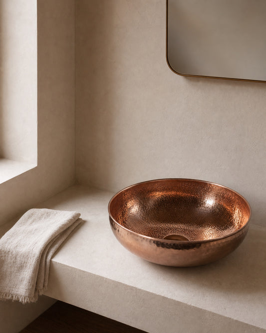 Brassnclay lifestyle scene - round-basin