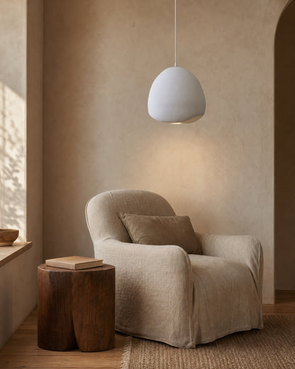 Brassnclay lifestyle scene - round-pendant-light
